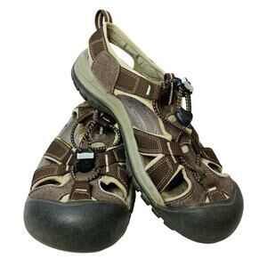 Keen Sandals Women's 8.5 Newport Waterproof Brown Tan Hiking Closed Toe Outdoor